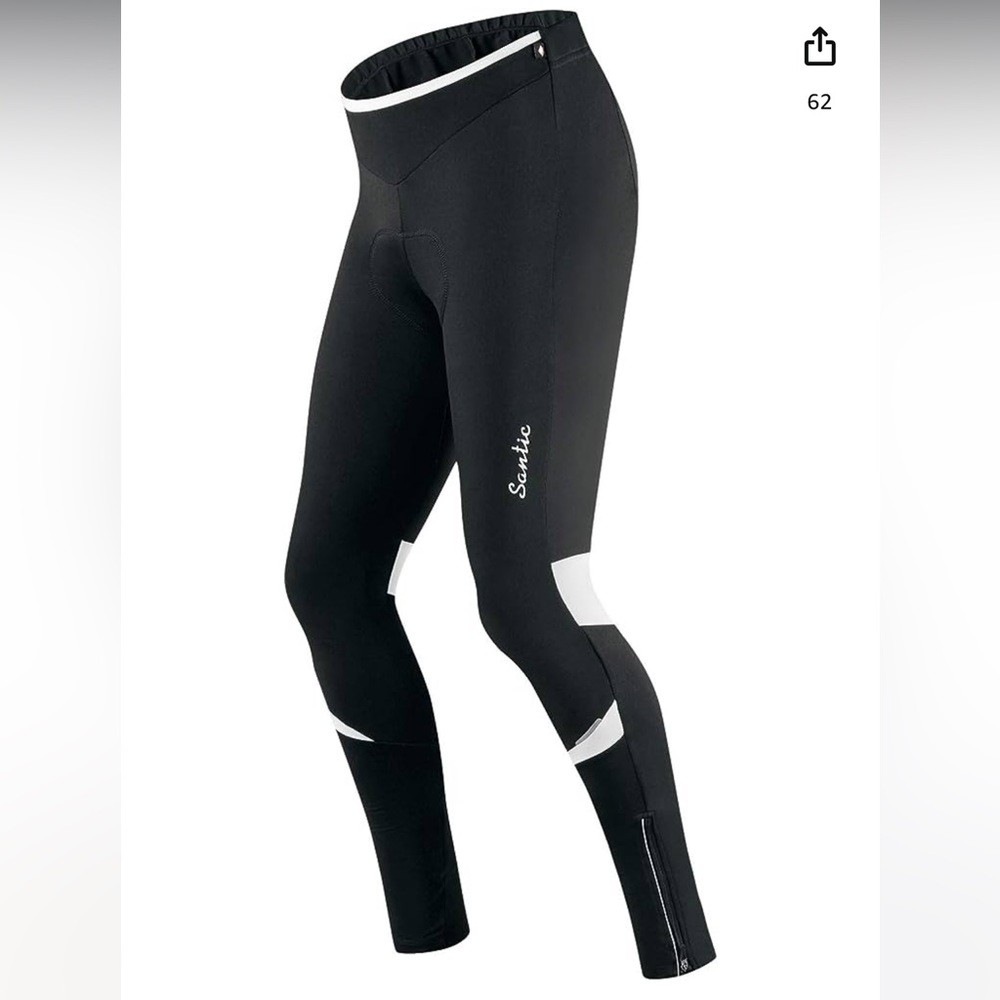 Santic Bike Cycling Tights Winter Windproof Pants